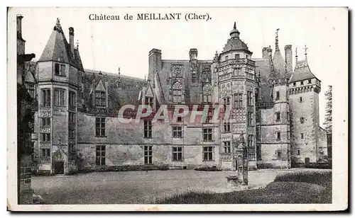 Cartes postales Chateau de Meillant