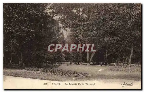 Cartes postales Vichy Les Grandes Parcs