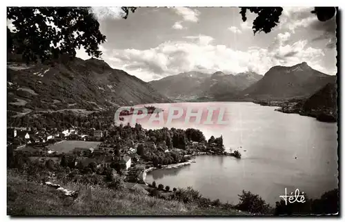 Cartes postales LAc D&#39Annecy Vue Generale de Talloires