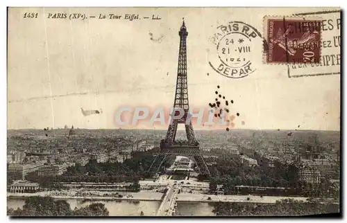 Cartes postales Paris La Tour Eiffel