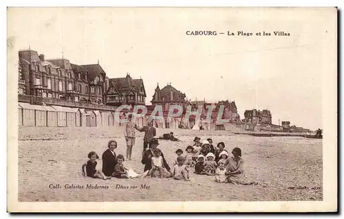 Cartes postales Cabourg la Plage et les Villas