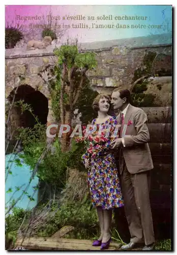 Cartes postales Fantaisie Femme Couple