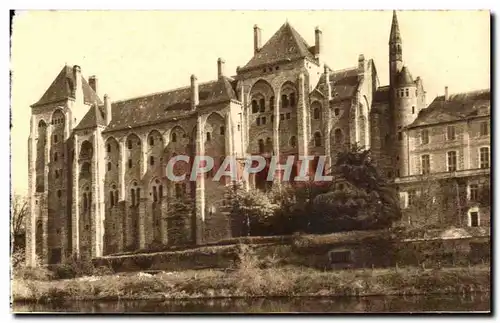 Ansichtskarte AK L&#39Abbaye De Solesmes Les Batiments De Vue De L&#39iie Saint Clement