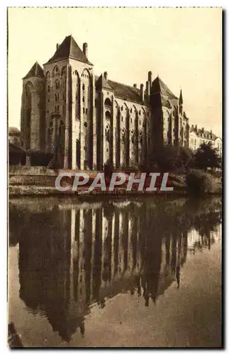 Ansichtskarte AK L&#39Abbaye Saint Pierre De Solesmes Vue Du Nord Est