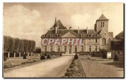 Ansichtskarte AK Abbaye De Solesmes Le Prieure Facade Sur Le Jardin