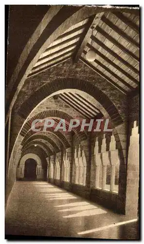 Ansichtskarte AK Abbaye De Solesmes Interieur Du Nouveau Cloitre