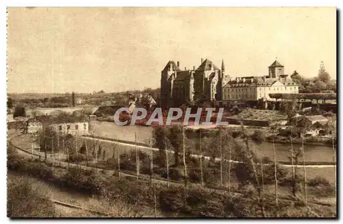 Ansichtskarte AK L&#39Abbaye Saint Pierre De Solesmes Et La Vallee De La Sarthe