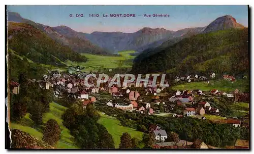 Cartes postales Le Mont Dore Vue Generale