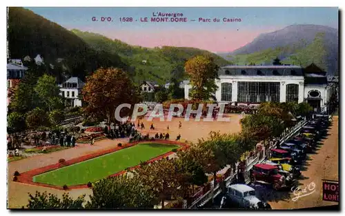 Cartes postales Le Mont Dore Parc du Casino