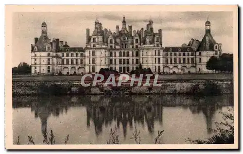 Cartes postales Chateau De Chambord Ensamble au Nord