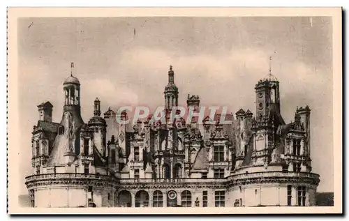 Ansichtskarte AK Chateau De Chambord Les Combles