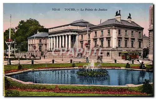 Cartes postales Tours Le Palais de Justice