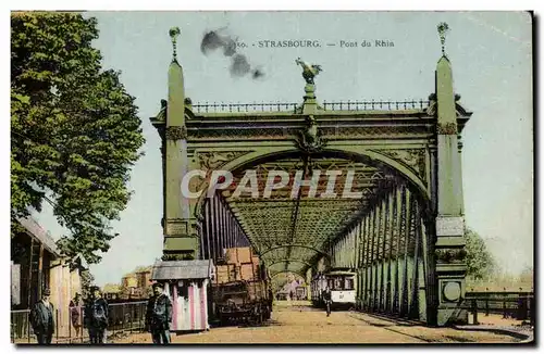 Cartes postales Strasbourg Pont du Rhin