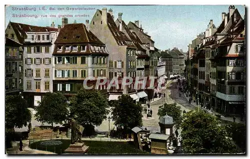 Cartes postales Strassburg Bei Den Gewerbslauben