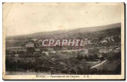 Cartes postales Mutzic Pamorama sur les Casernes Militaria