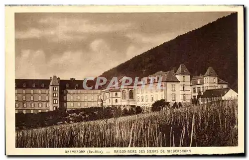 Ansichtskarte AK Oberbronn Maison Mere Des Soeurs De Niederbronn