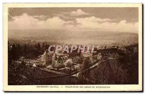 Cartes postales Oberbronn Maison Mere Des Soeurs De Niederbronn