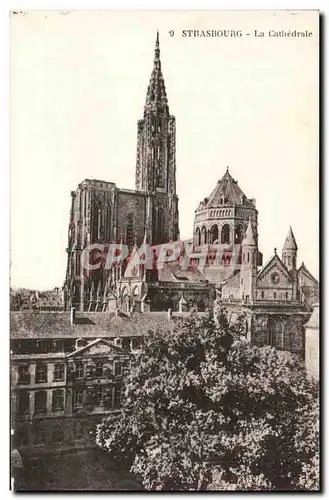 Cartes postales Strasbours La Cathedrale