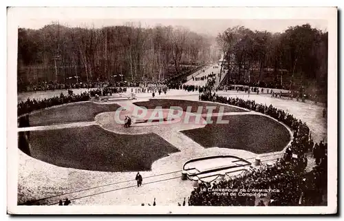 Cartes postales Carrefour De L&#39Armistice Foret De Compiegne Militaria