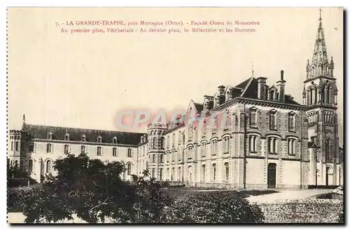 Ansichtskarte AK La Grande Trappe Pres Mortagne Facade Ouest Du Monastere