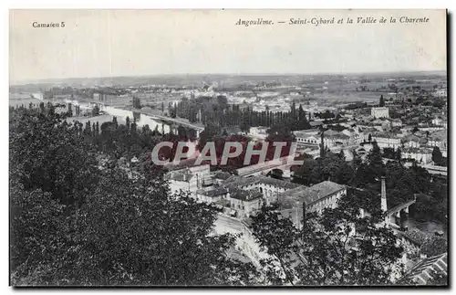 Cartes postales Angouleme Saint Cybard et la Vallee de la Charente