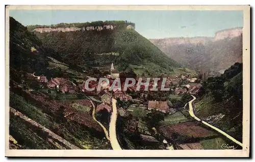 Cartes postales Le Jura Francais Baume Les Messieurs Le Village Les Vallees