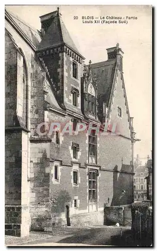 Cartes postales Blois Le Chateau Partie Louis XII