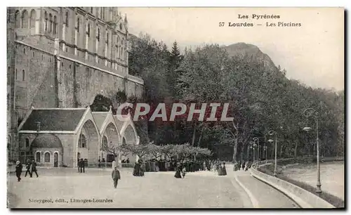 Cartes postales Lourdes Les Piscines