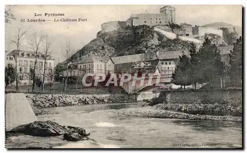 Cartes postales Lourdes Le Chateau Fort