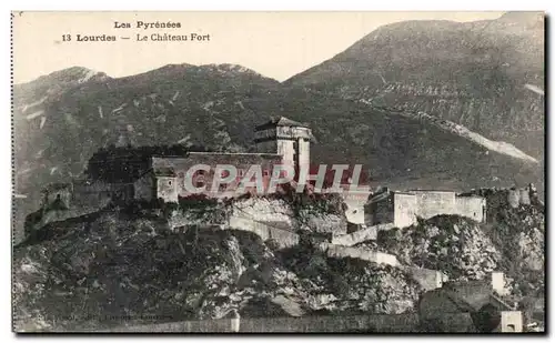 Cartes postales Lourdes Le Chateau Fort