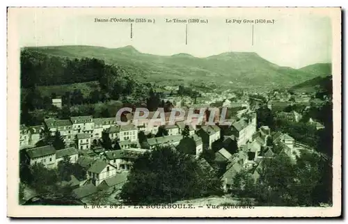 Cartes postales La Bourboule Vue Generale