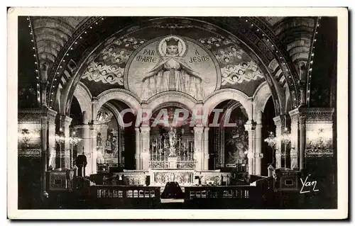 Ansichtskarte AK Lourdes interieur du Rosaire Le Choeur