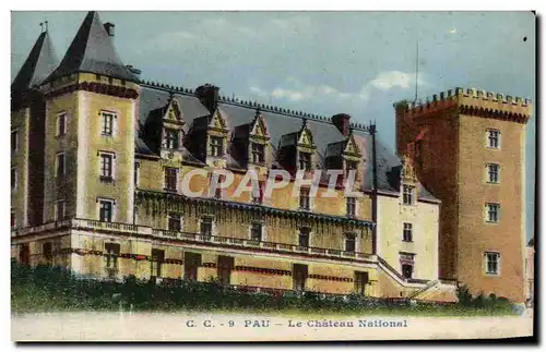 Cartes postales Pau Le Chateau National