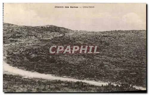 Ansichtskarte AK Craonne Chemin des Dames Militaria