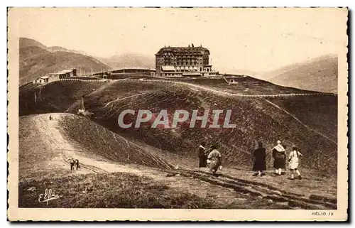 Ansichtskarte AK Luchon Superbagneres La Gare Et Le Grand Hotel