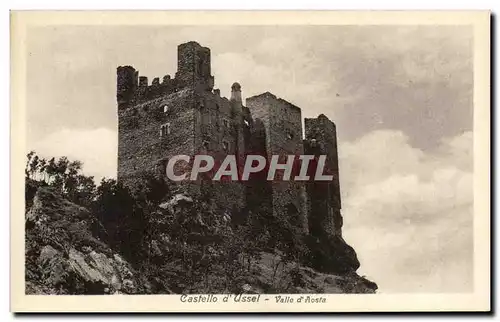 Cartes postales Castello d&#39Ussel Valle d&#39Aosta