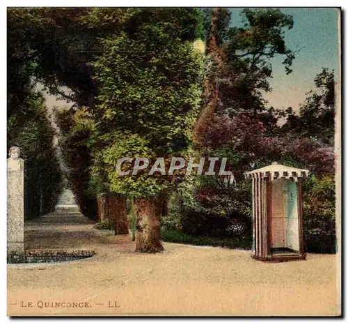 Cartes postales Rambouillet Le parc Le Quinconce