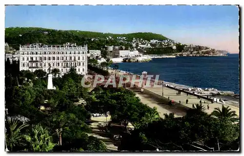 Cartes postales Nice Vue prise du Ruhl sur les jardins Albert 1er