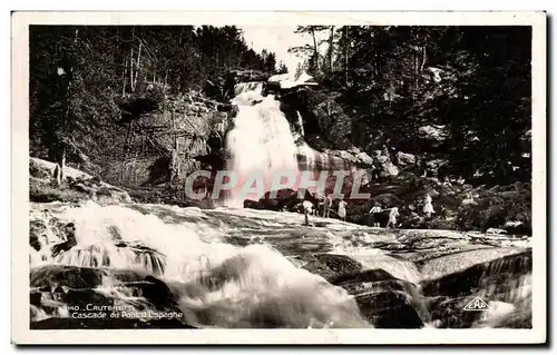 Cartes postales Cauterets Cascade du Pont d&#39Espagne