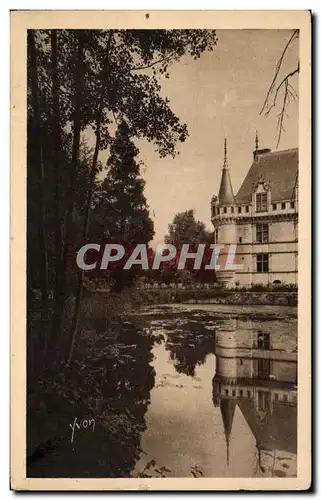 Cartes postales La Douce France Chateaux De la Loire Chateau d&#39Azay le Rideau