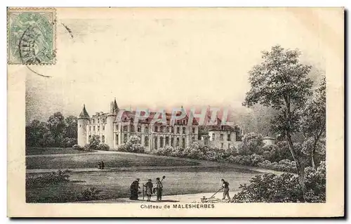 Cartes postales Chateau de Malesherbes