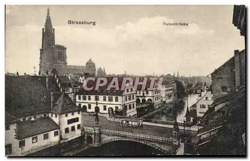 Cartes postales Strassburg Rabenbrucke