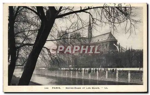 Ansichtskarte AK Paris Notre Dame Et les Quais