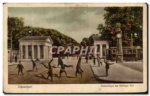 Cartes postales Dusseldorf Radschlager Am Ratinger tor