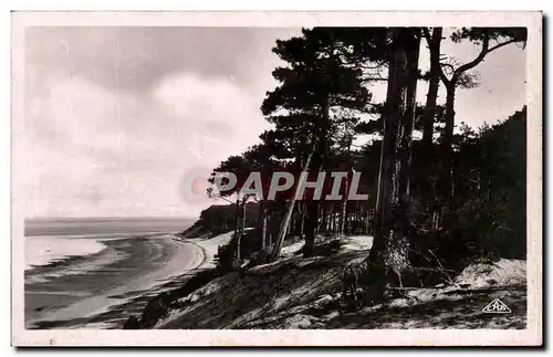 Moderne Karte Arcachon Cote d&#39Argent Plage des Abatilles