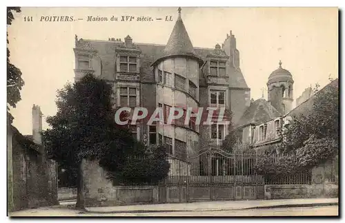 Cartes postales Poitiers Maison du 16eme