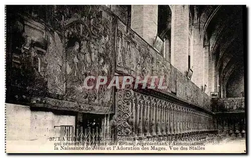 Cartes postales La Chaise Dieu Specimen des Tapisseries d'Arras