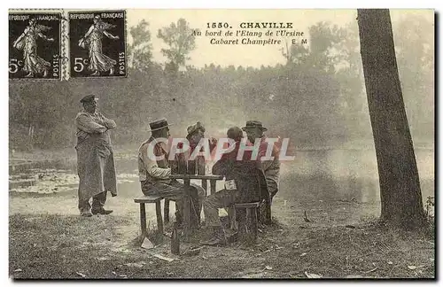 REPRO Chaville Au bord de l&#39Etang de l&#39Ursine Cabaret Champetre