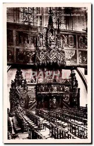 Cartes postales Angers Interieur de la Cathedrale La Chaire
