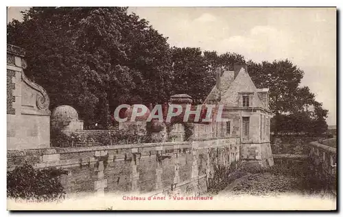 Cartes postales Chateau d&#39Anet Vue Exterieure